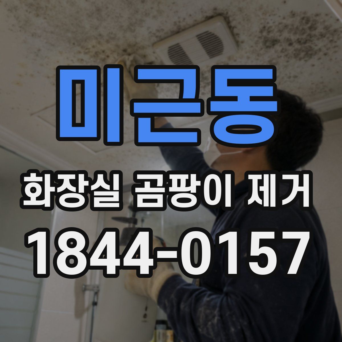 미근동 화장실 곰팡이 제거
