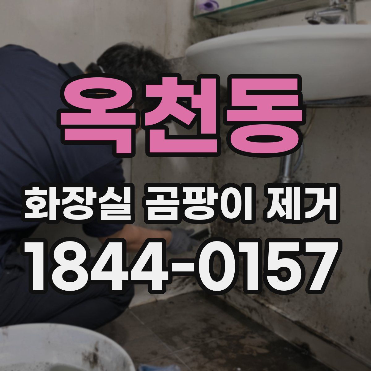 옥천동 화장실 곰팡이 제거