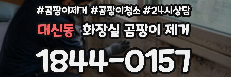 대신동 화장실 곰팡이 제거