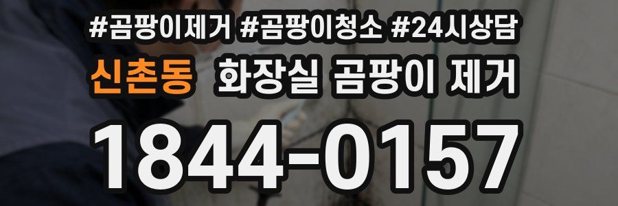 신촌동 화장실 곰팡이 제거