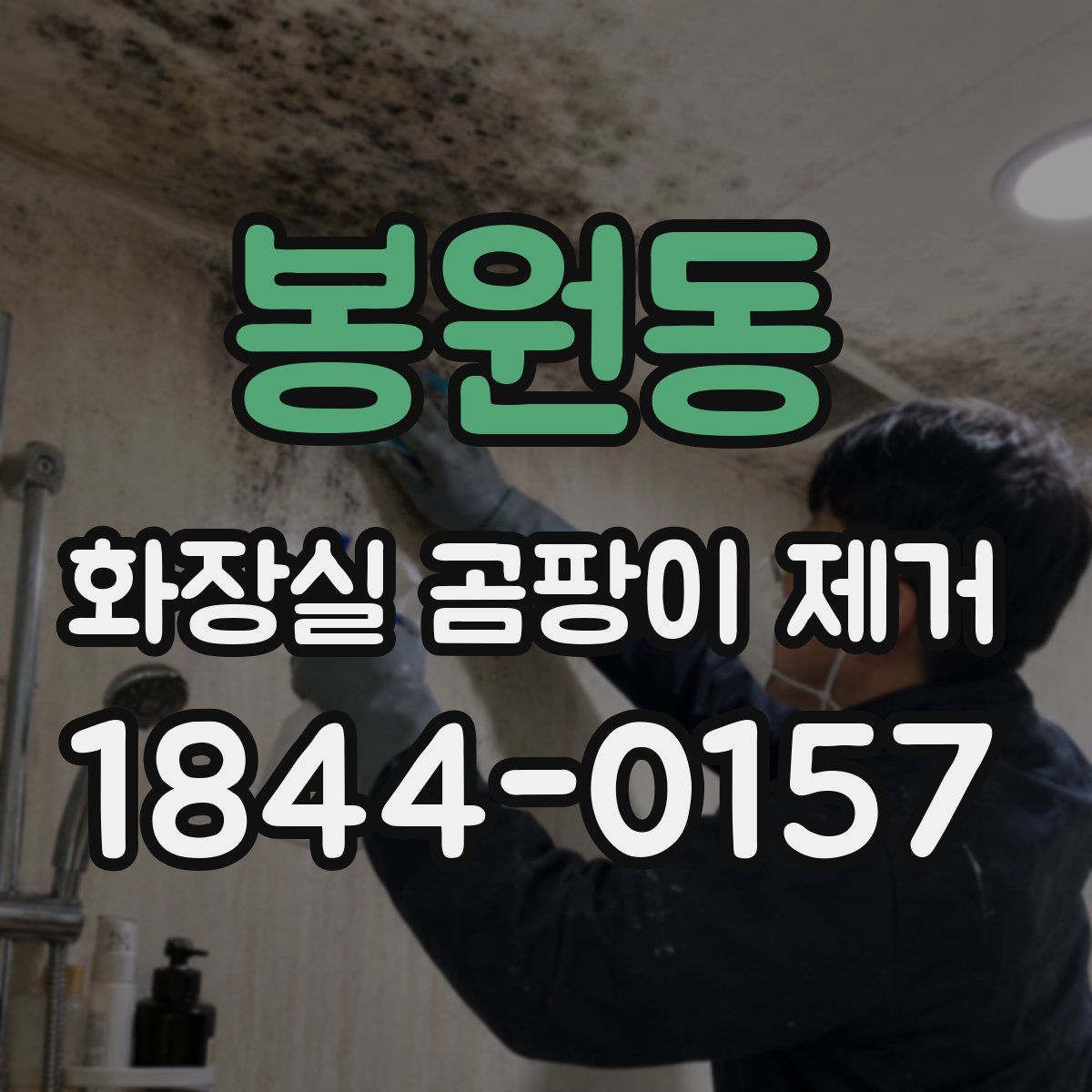 봉원동 화장실 곰팡이 제거