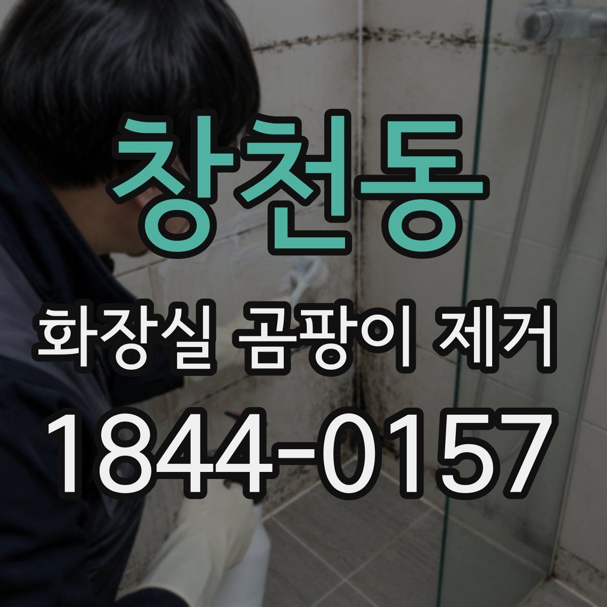 창천동 화장실 곰팡이 제거