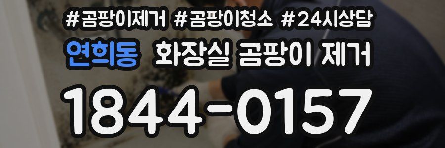 연희동 화장실 곰팡이 제거