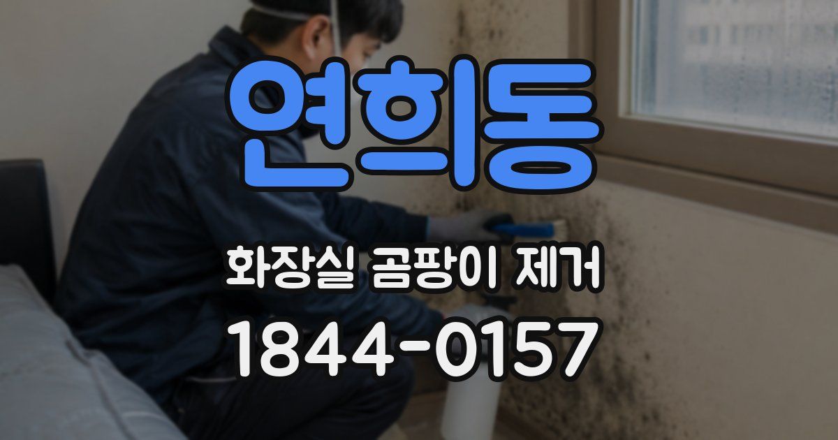 연희동 화장실 곰팡이 제거