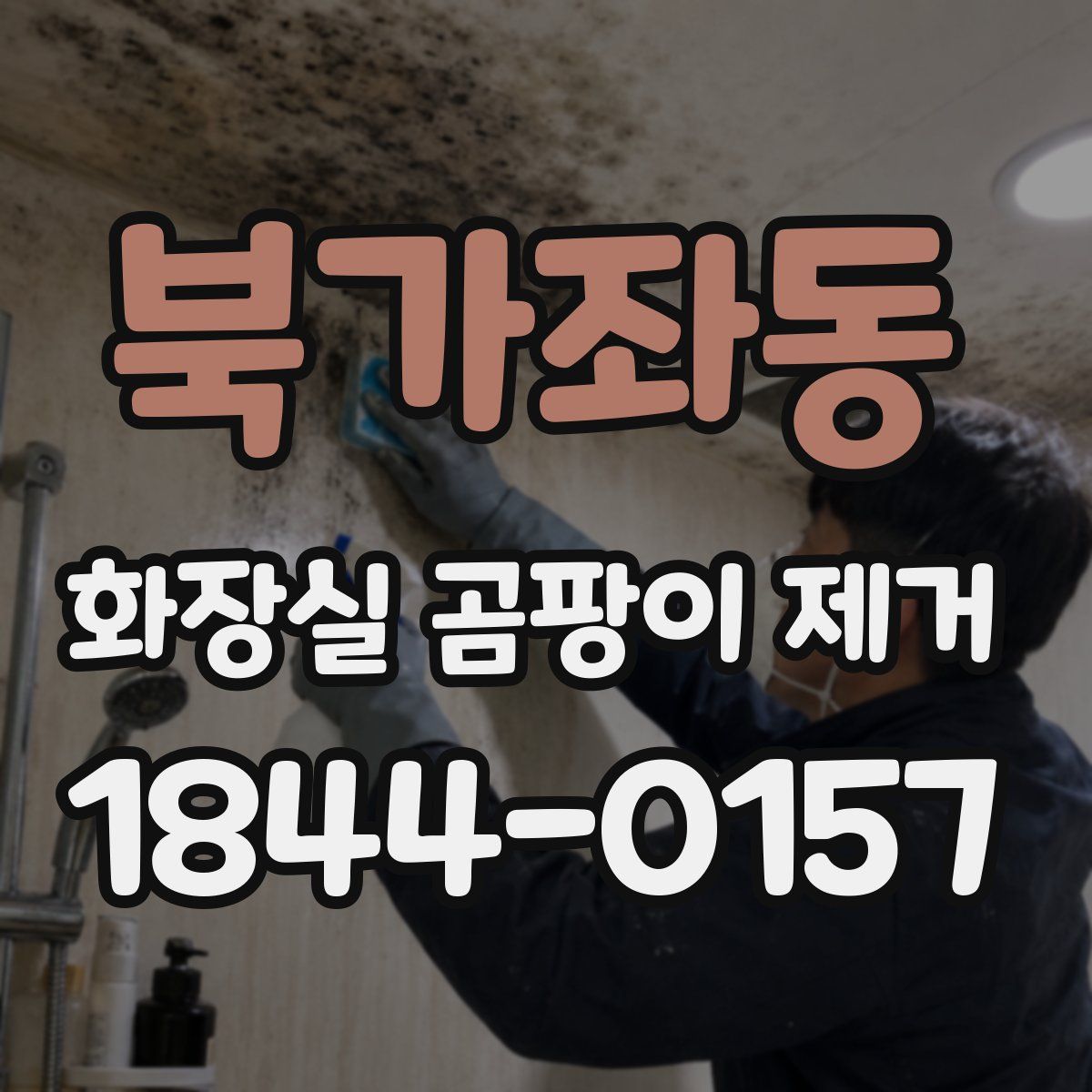 북가좌동 화장실 곰팡이 제거