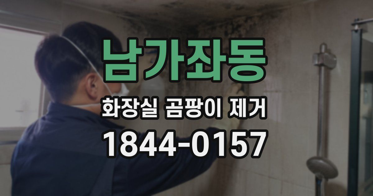 남가좌동 화장실 곰팡이 제거