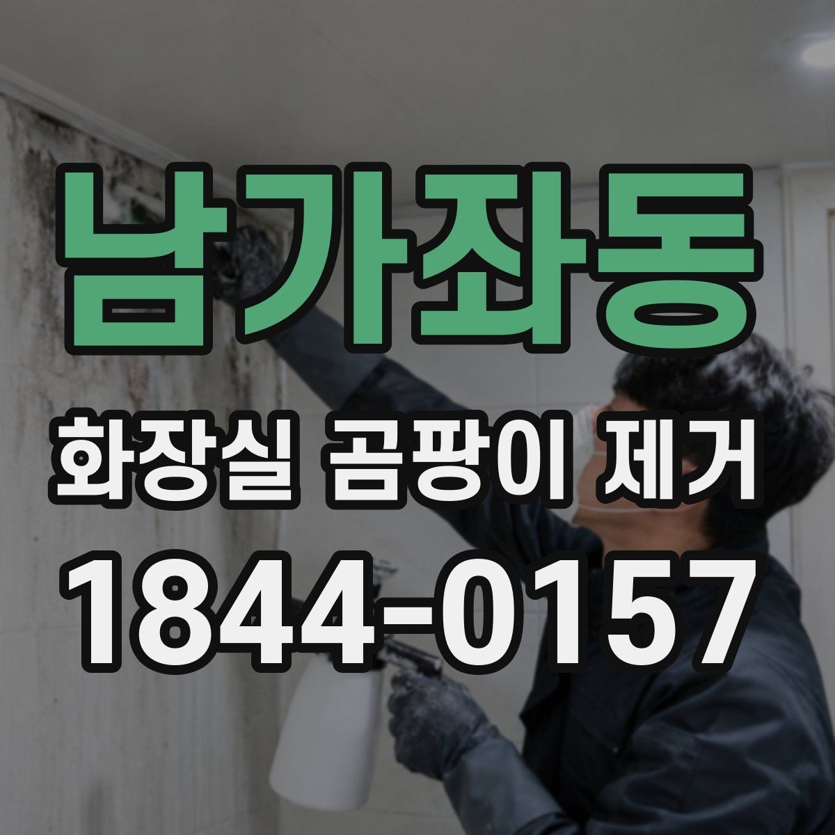 남가좌동 화장실 곰팡이 제거