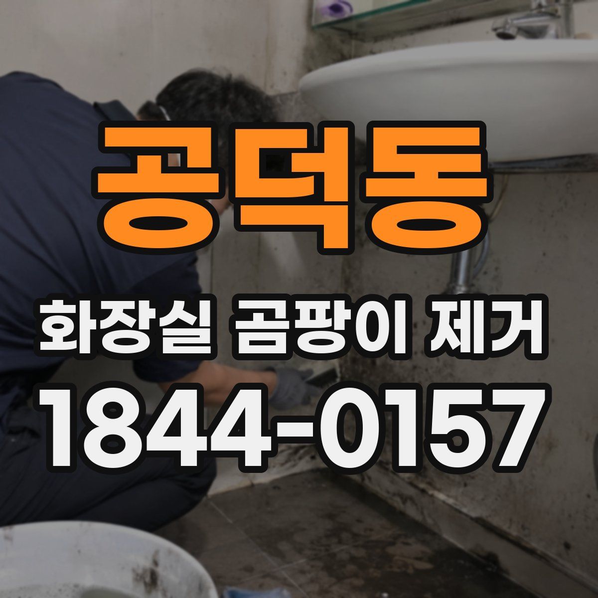 공덕동 화장실 곰팡이 제거