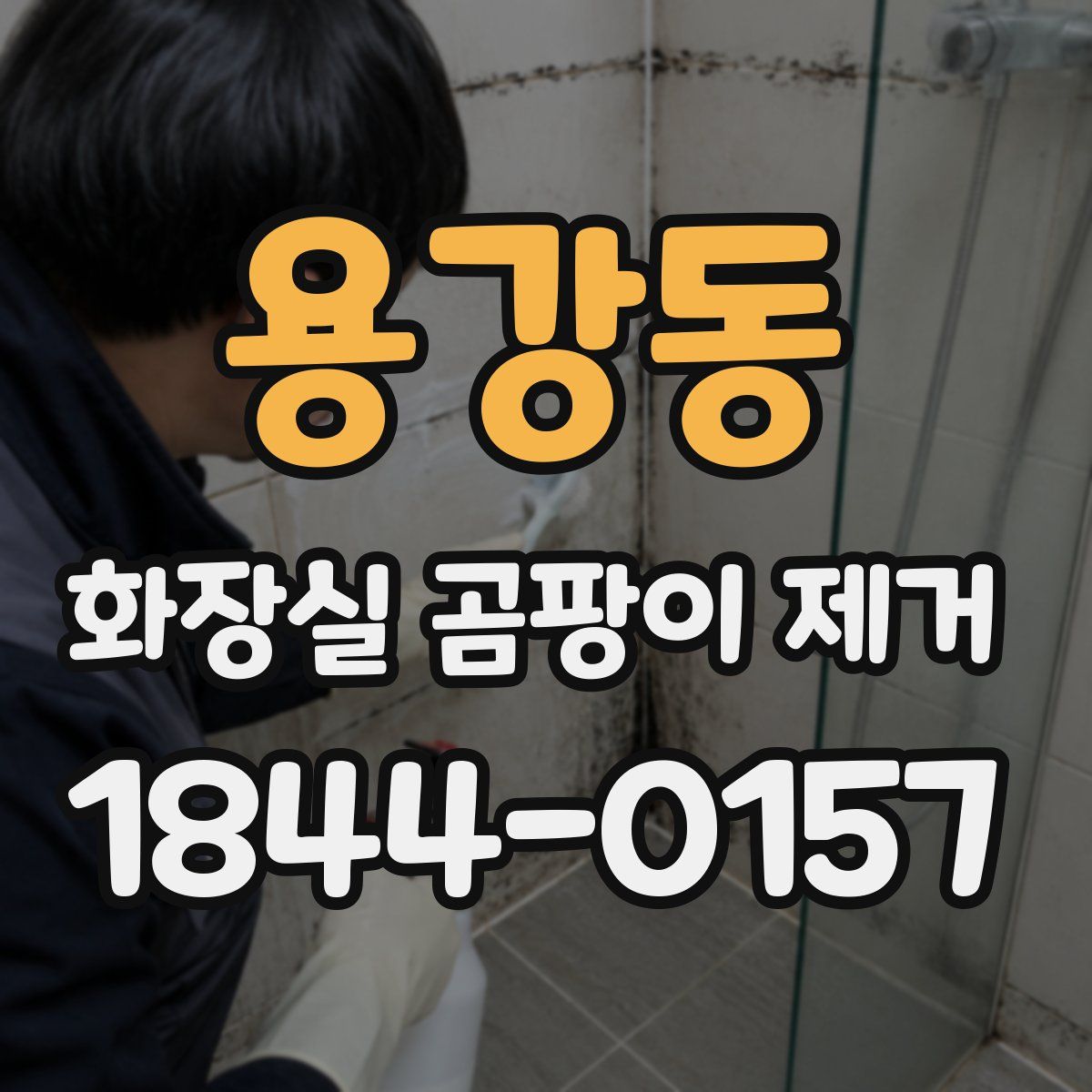 용강동 화장실 곰팡이 제거