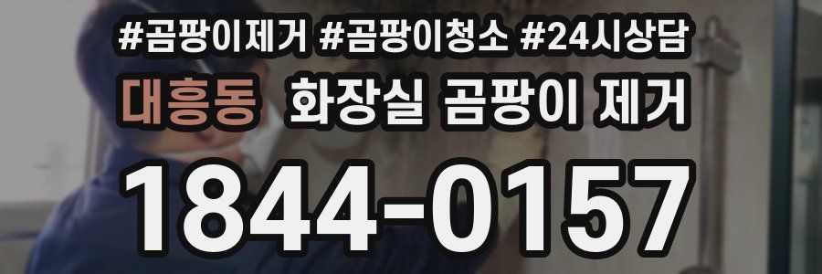대흥동 화장실 곰팡이 제거