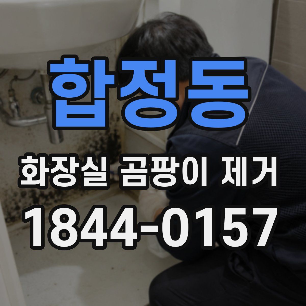 합정동 화장실 곰팡이 제거