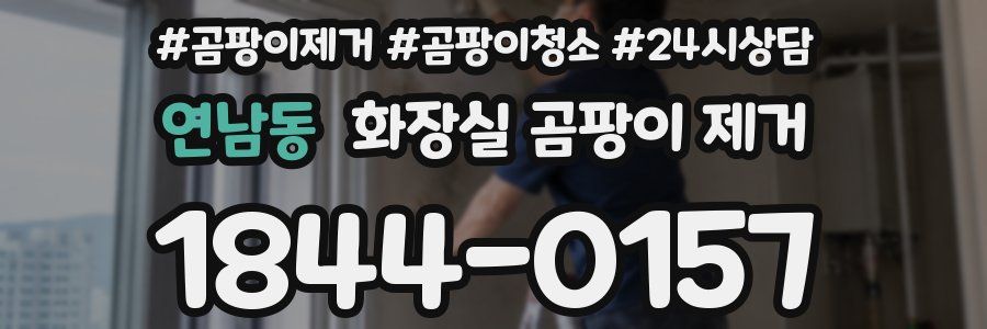 연남동 화장실 곰팡이 제거