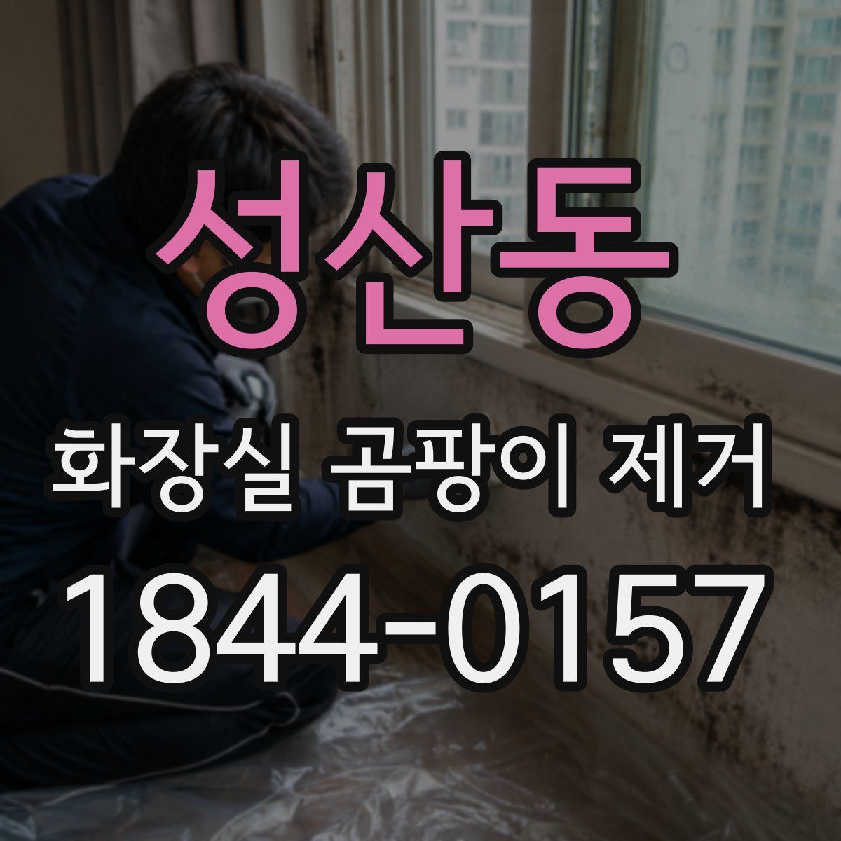 성산동 화장실 곰팡이 제거