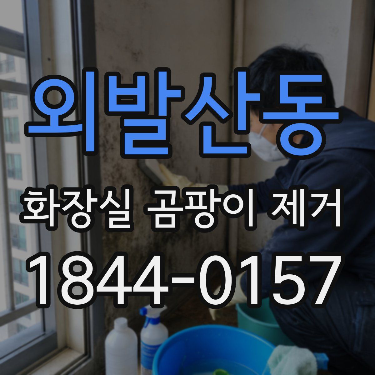 외발산동 화장실 곰팡이 제거