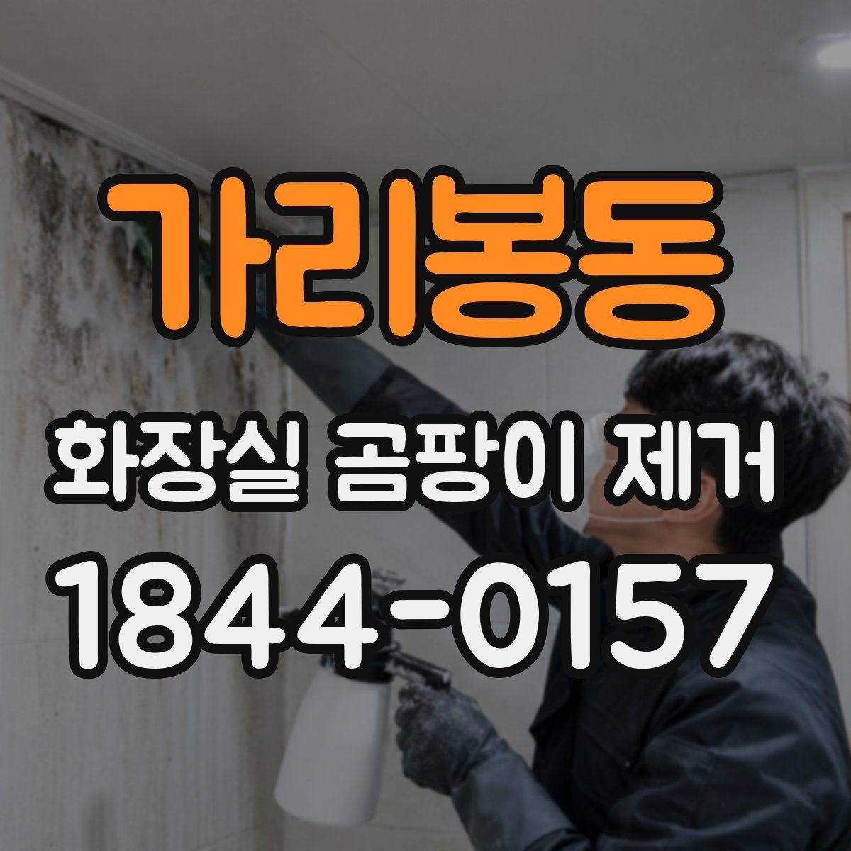 가리봉동 화장실 곰팡이 제거
