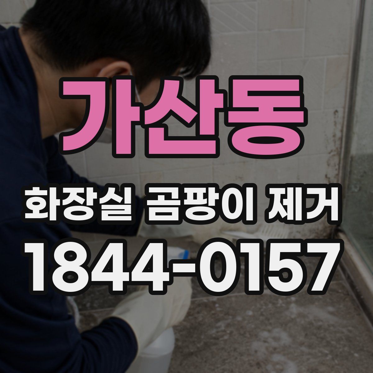 가산동 화장실 곰팡이 제거