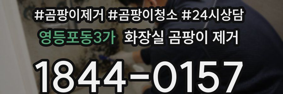 영등포동3가 화장실 곰팡이 제거