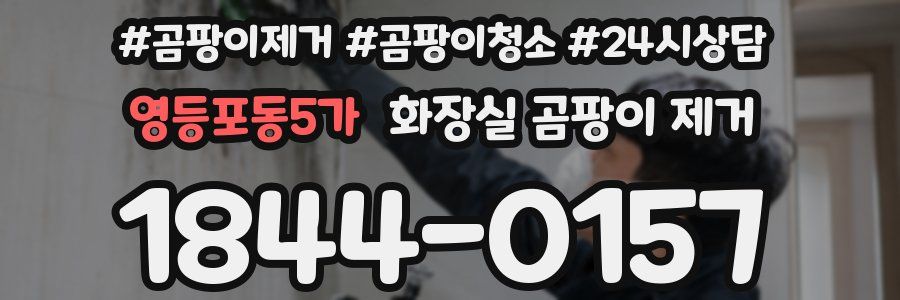 영등포동5가 화장실 곰팡이 제거
