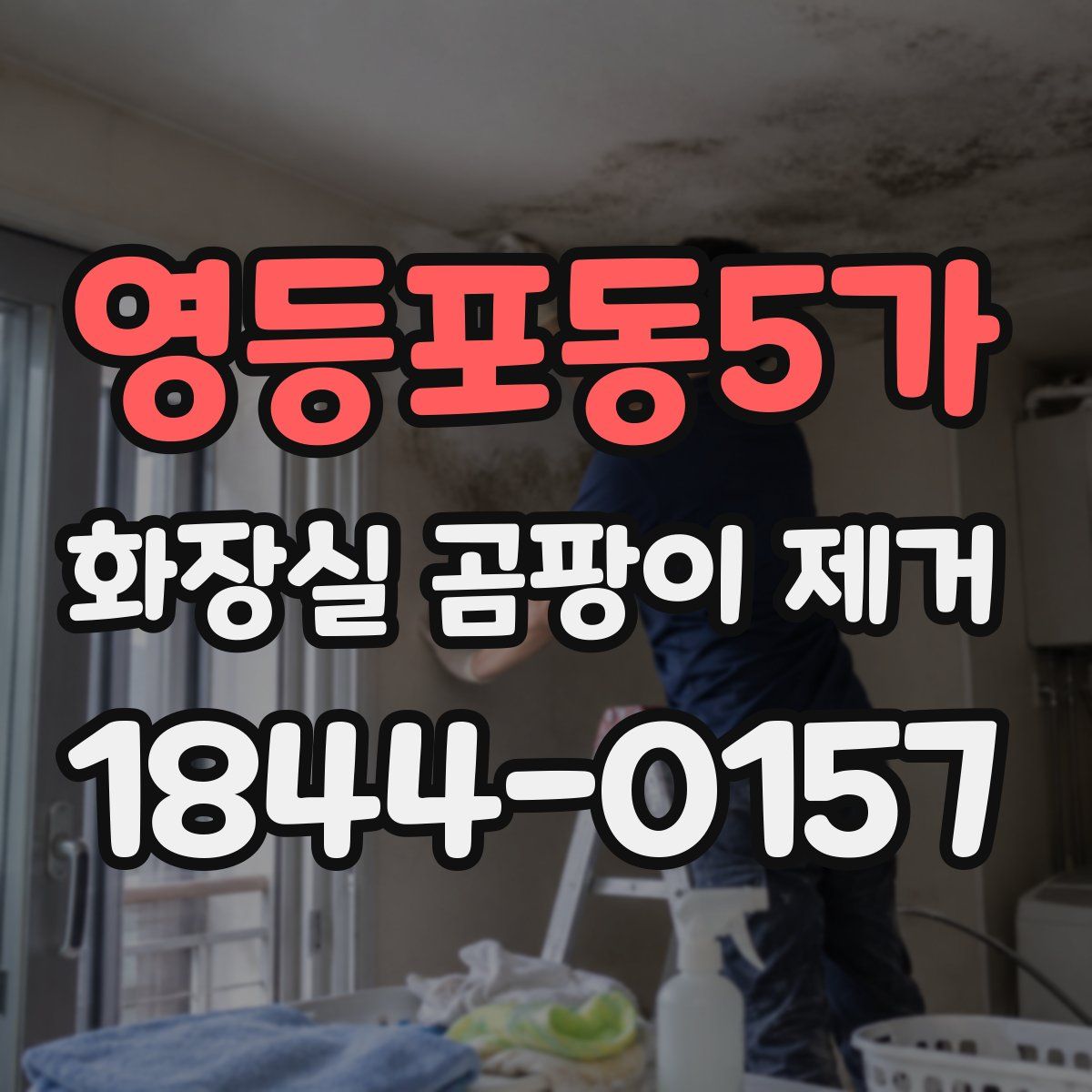 영등포동5가 화장실 곰팡이 제거