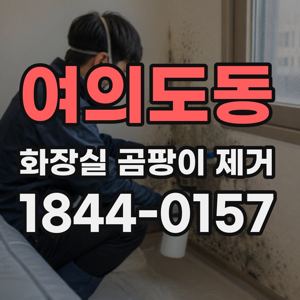 여의도동 화장실 곰팡이 제거