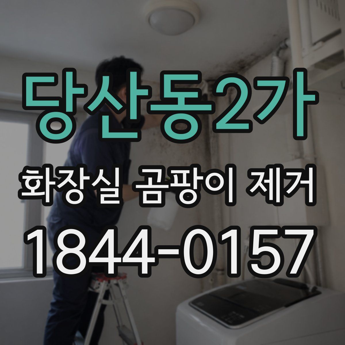 당산동2가 화장실 곰팡이 제거
