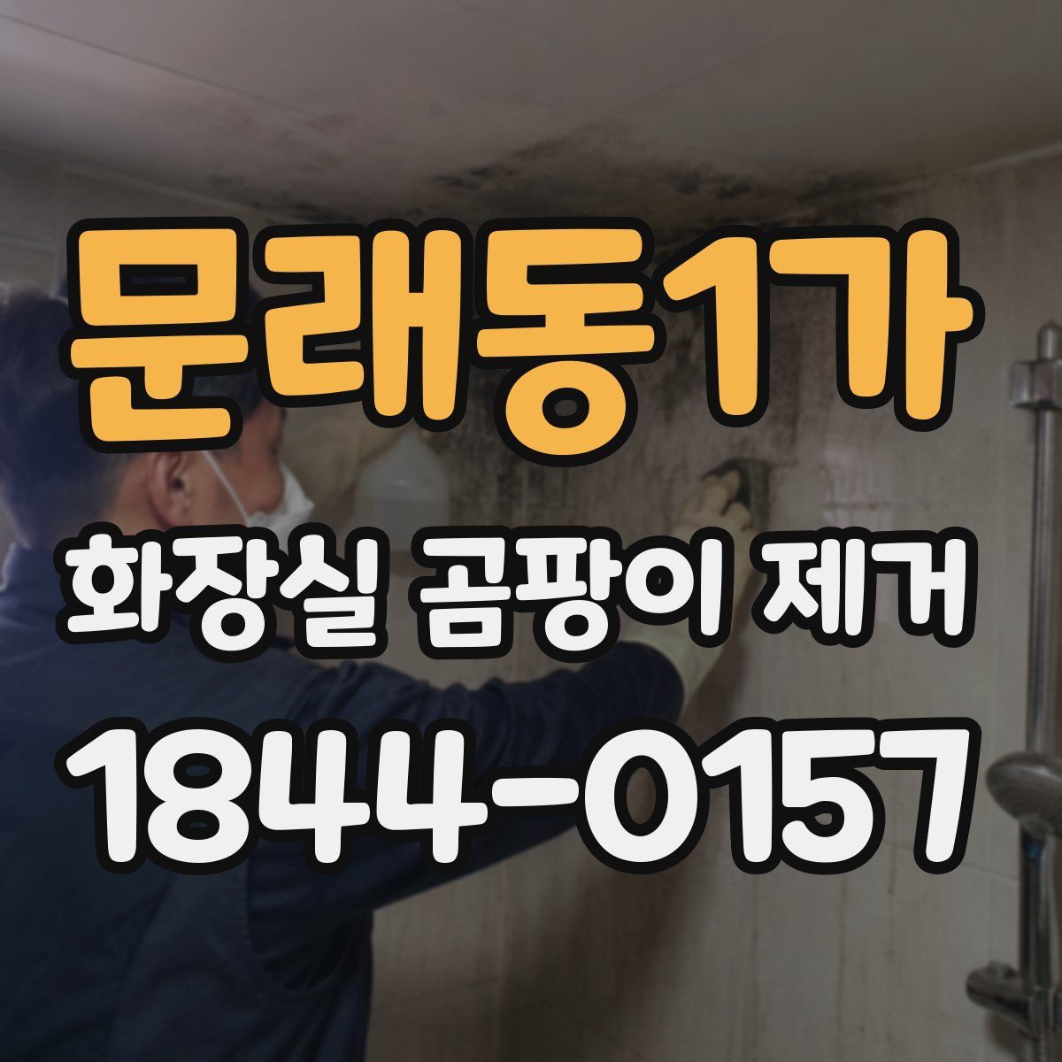 문래동1가 화장실 곰팡이 제거