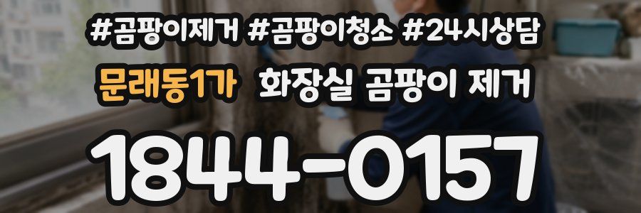 문래동1가 화장실 곰팡이 제거