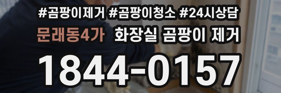 문래동4가 화장실 곰팡이 제거