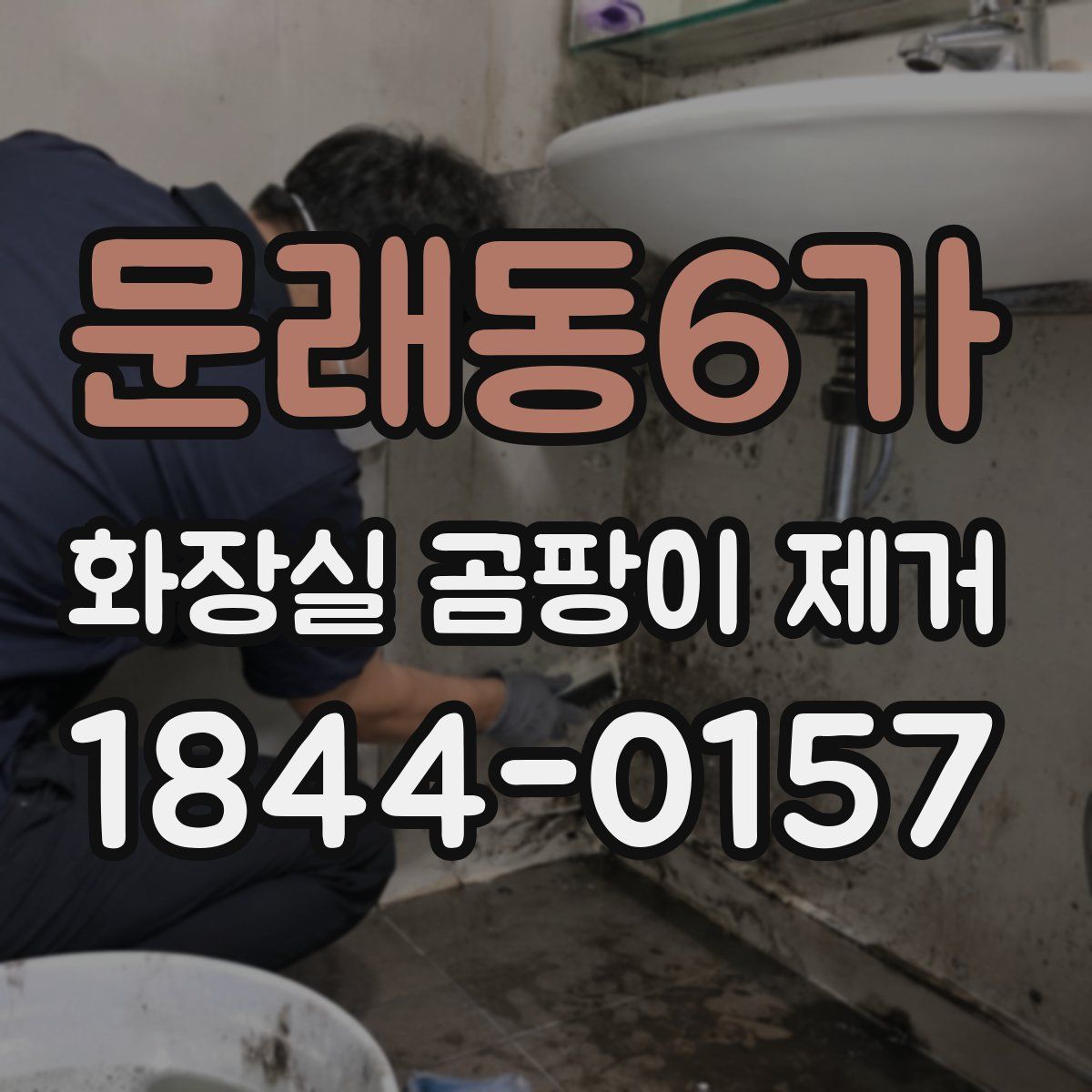 문래동6가 화장실 곰팡이 제거