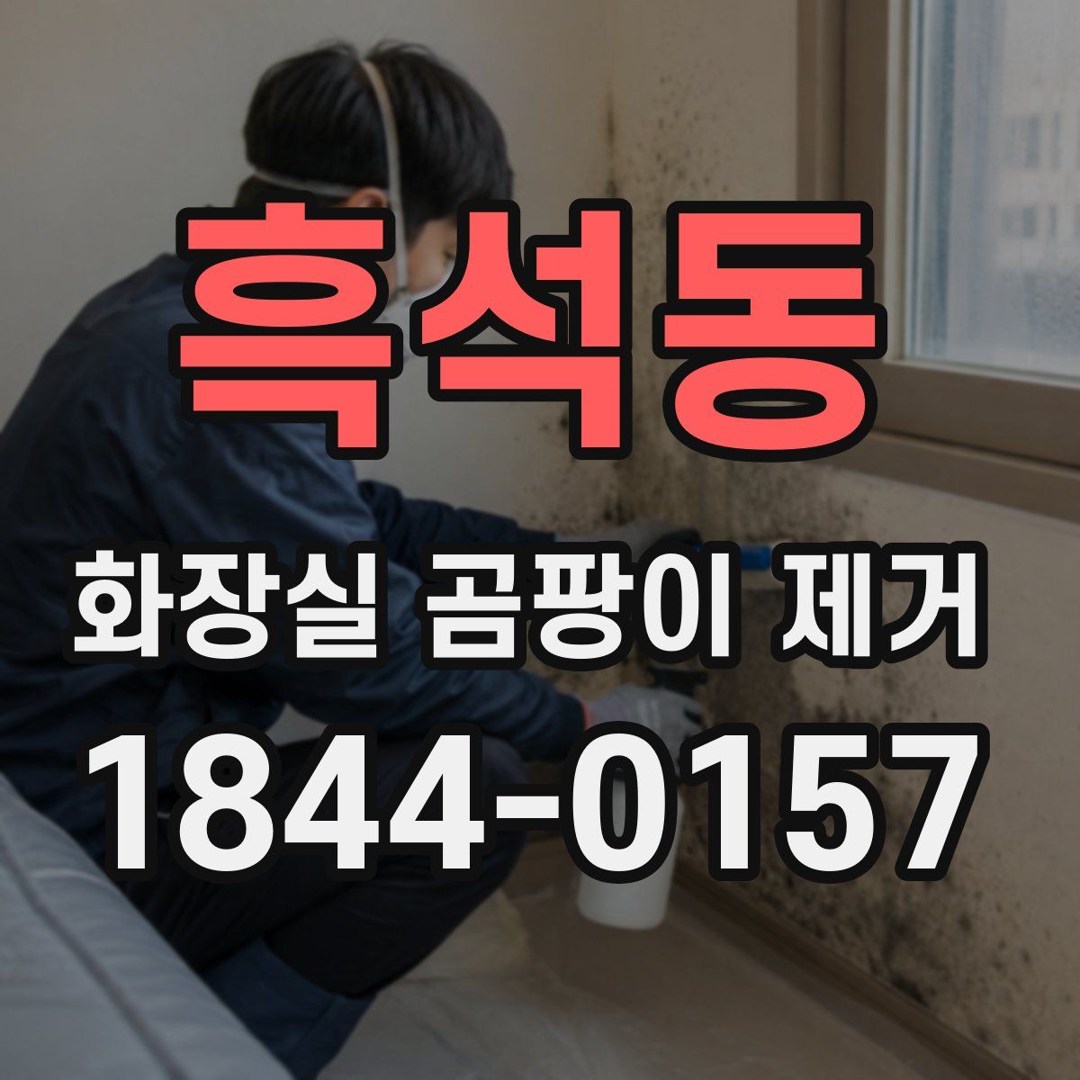 흑석동 화장실 곰팡이 제거