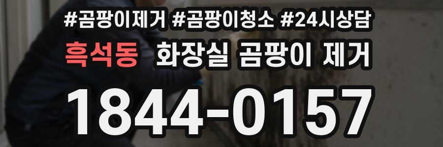 흑석동 화장실 곰팡이 제거