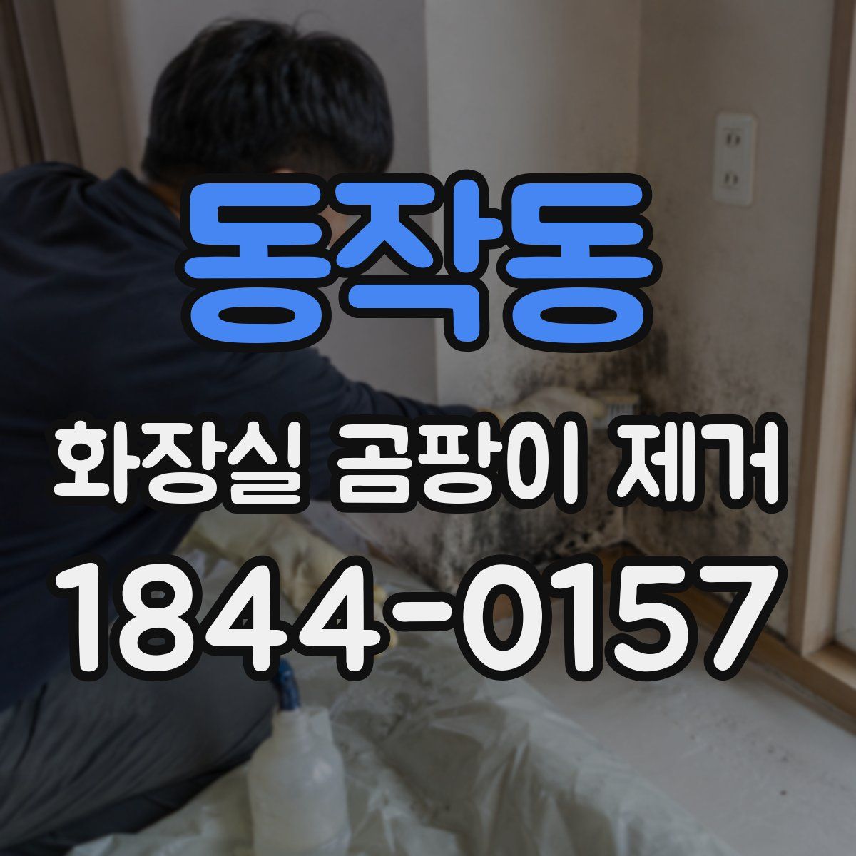 동작동 화장실 곰팡이 제거