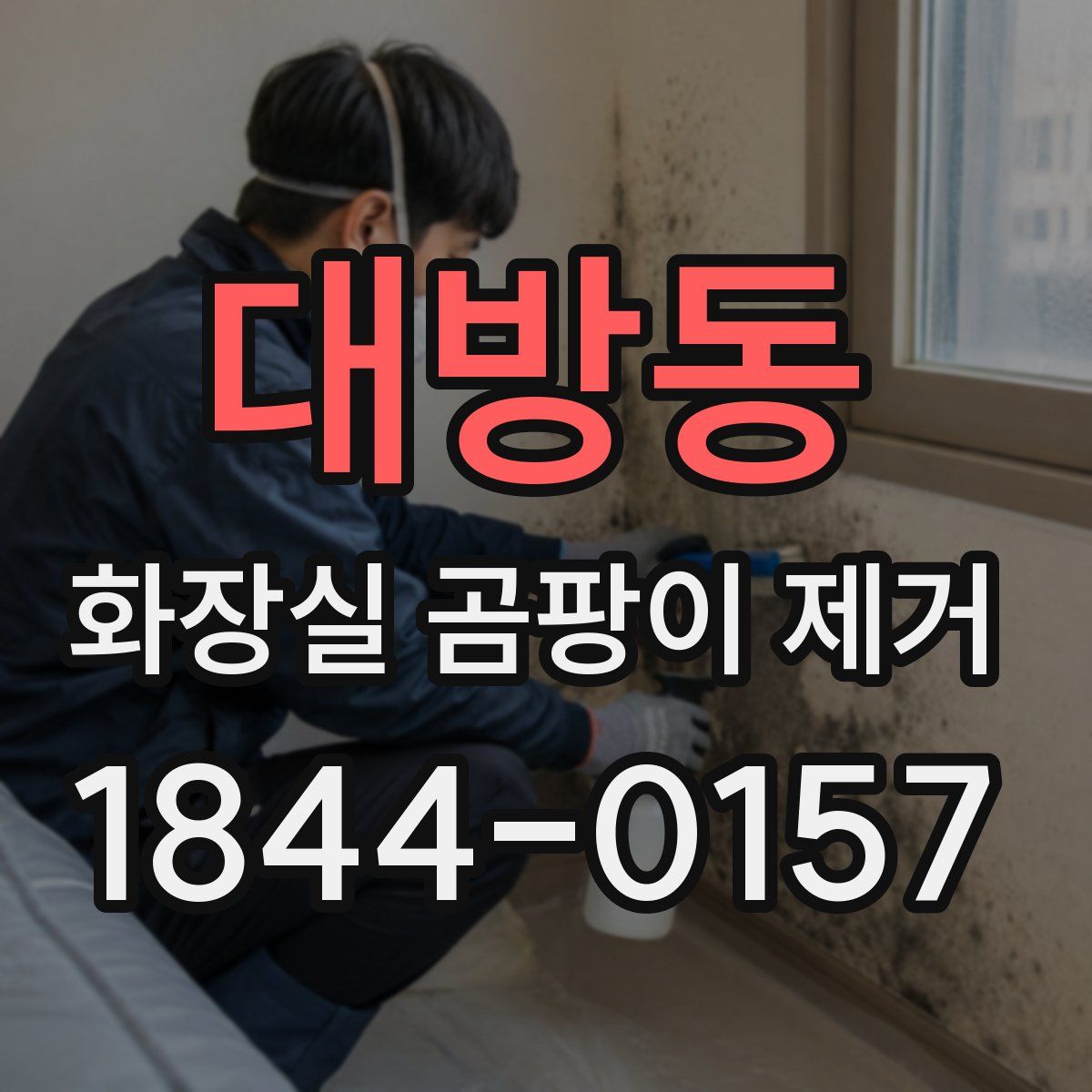 대방동 화장실 곰팡이 제거