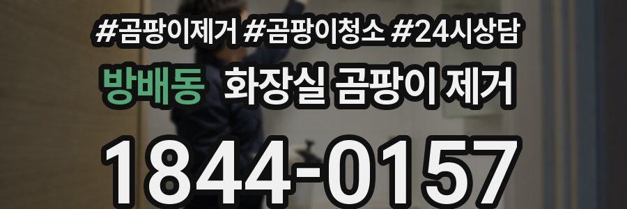 방배동 화장실 곰팡이 제거