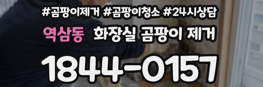 역삼동 화장실 곰팡이 제거