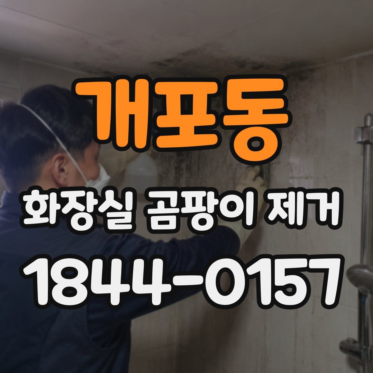 개포동 화장실 곰팡이 제거