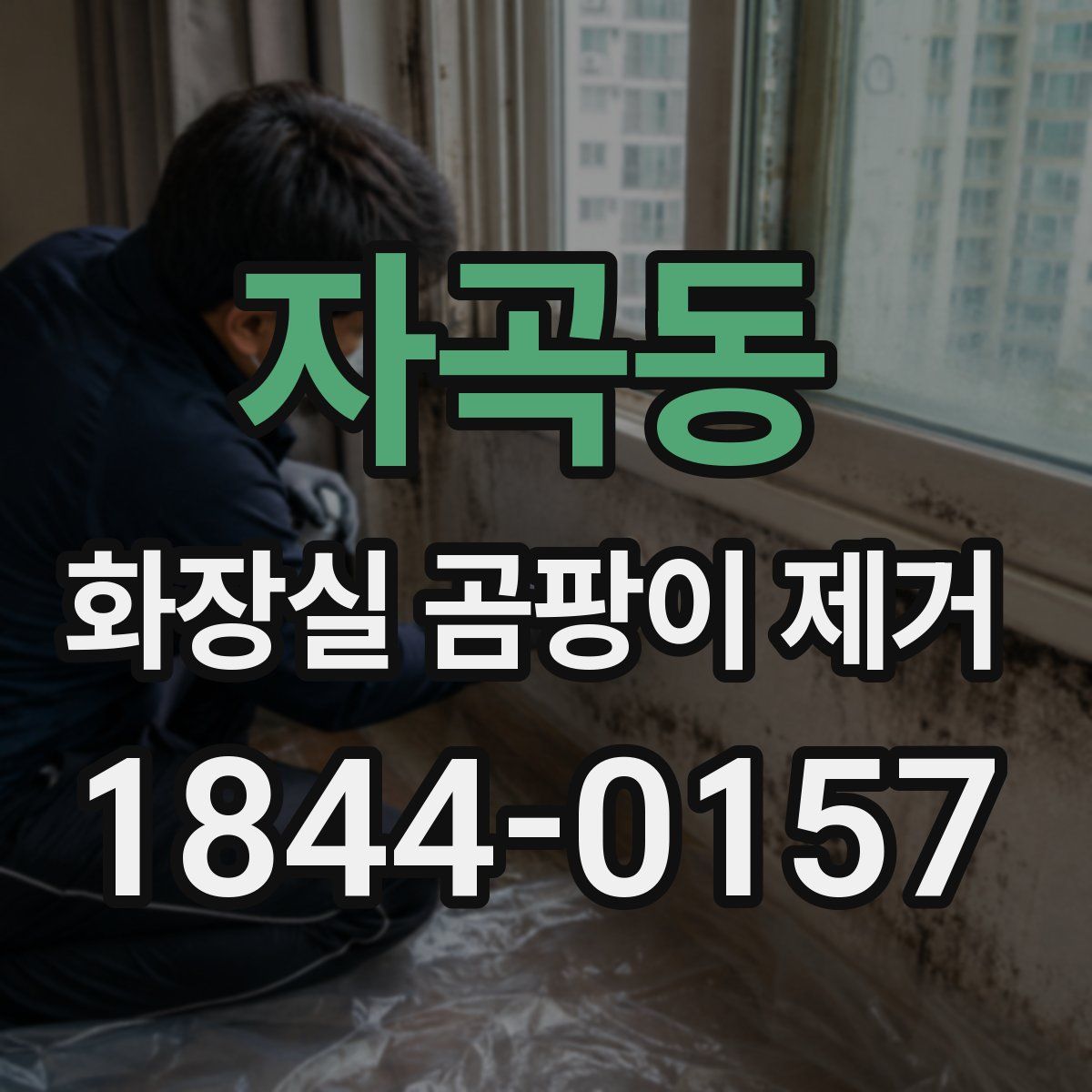자곡동 화장실 곰팡이 제거