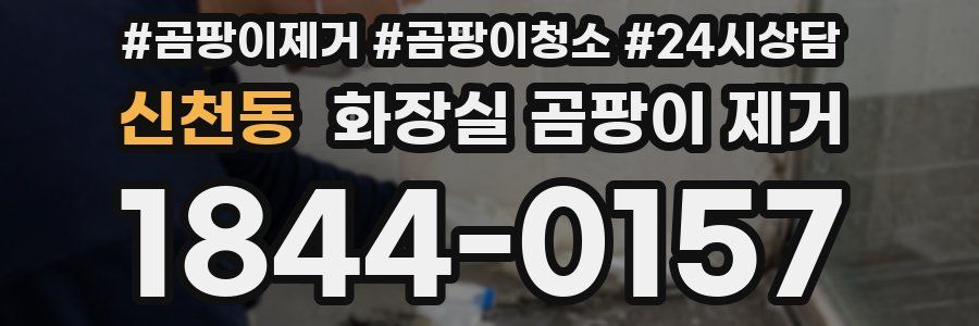 신천동 화장실 곰팡이 제거