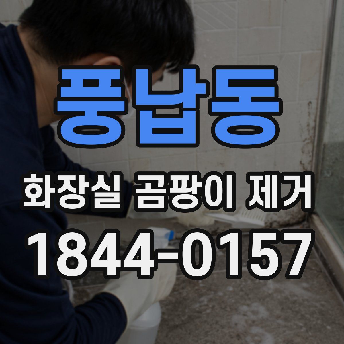 풍납동 화장실 곰팡이 제거