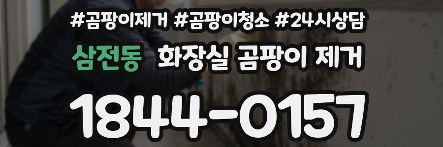 삼전동 화장실 곰팡이 제거