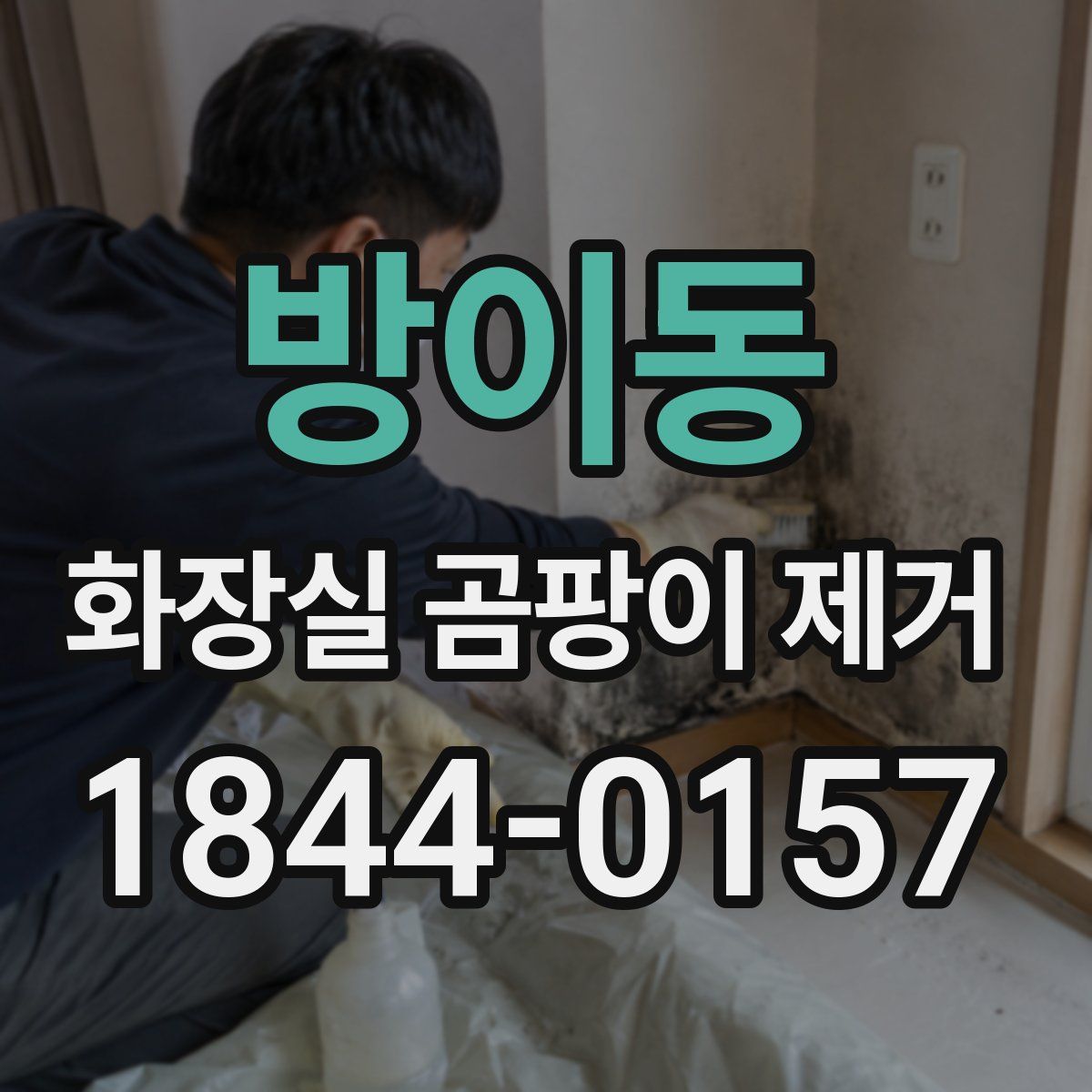 방이동 화장실 곰팡이 제거