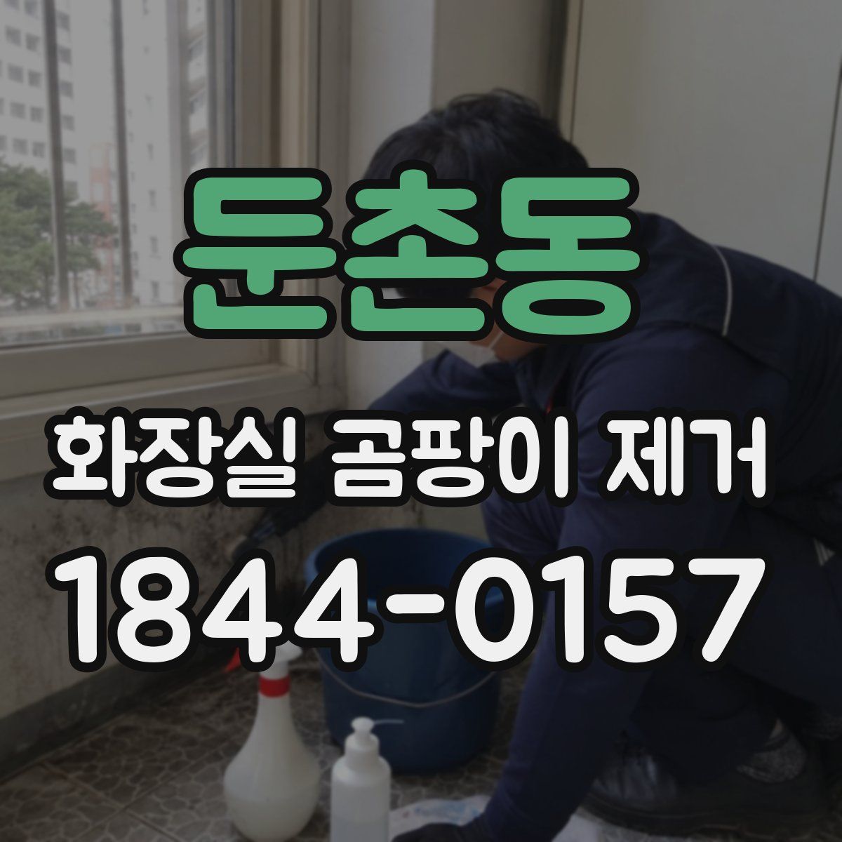 둔촌동 화장실 곰팡이 제거