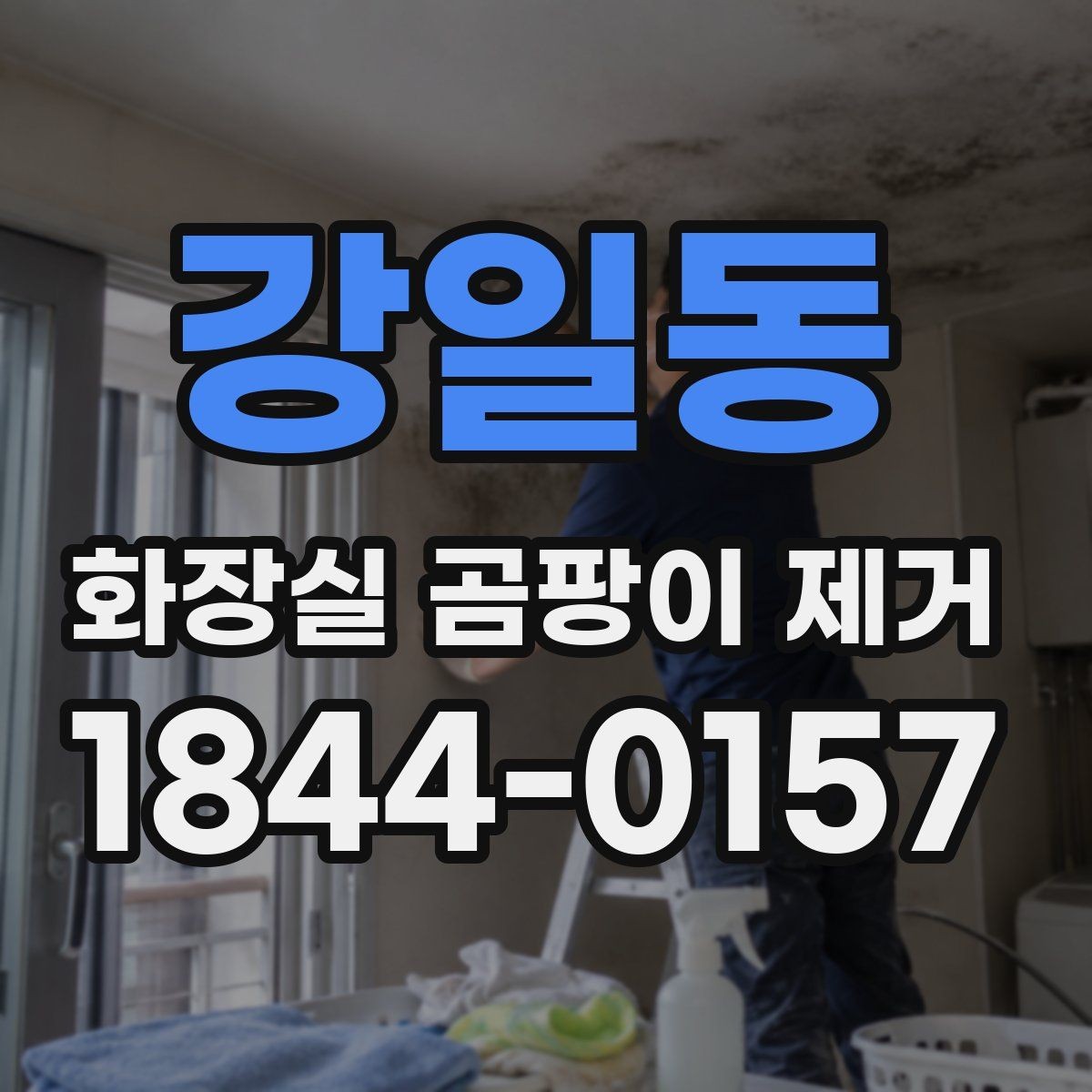 강일동 화장실 곰팡이 제거 뒤 물샘 여부 확인해야 하는 곳