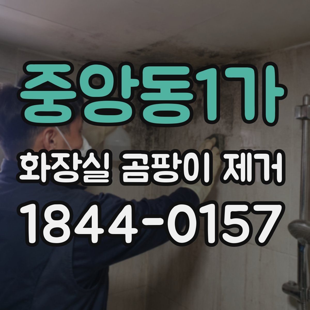 중앙동1가 화장실 곰팡이 제거
