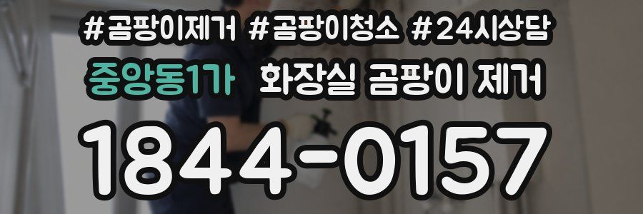 중앙동1가 화장실 곰팡이 제거