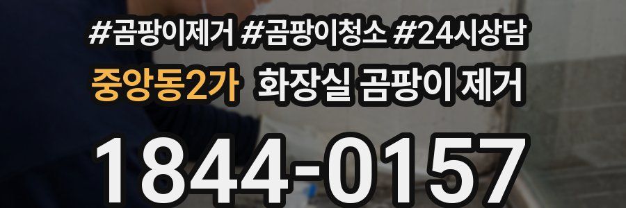 중앙동2가 화장실 곰팡이 제거