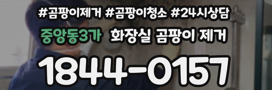 중앙동3가 화장실 곰팡이 제거