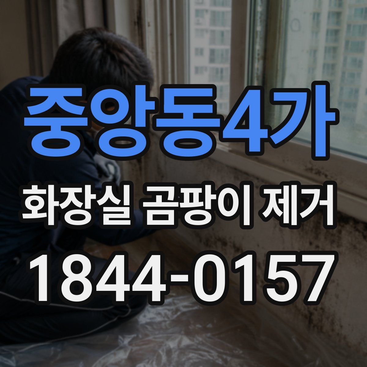 중앙동4가 화장실 곰팡이 제거