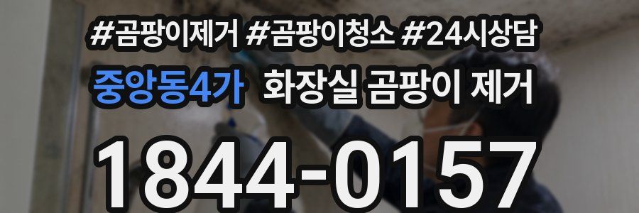 중앙동4가 화장실 곰팡이 제거
