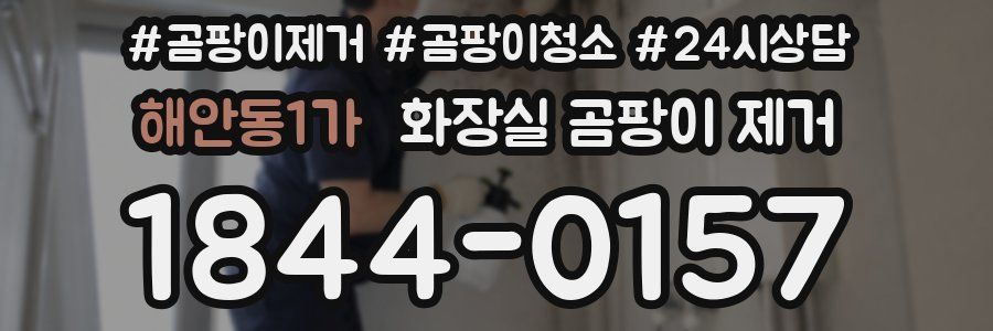 해안동1가 화장실 곰팡이 제거